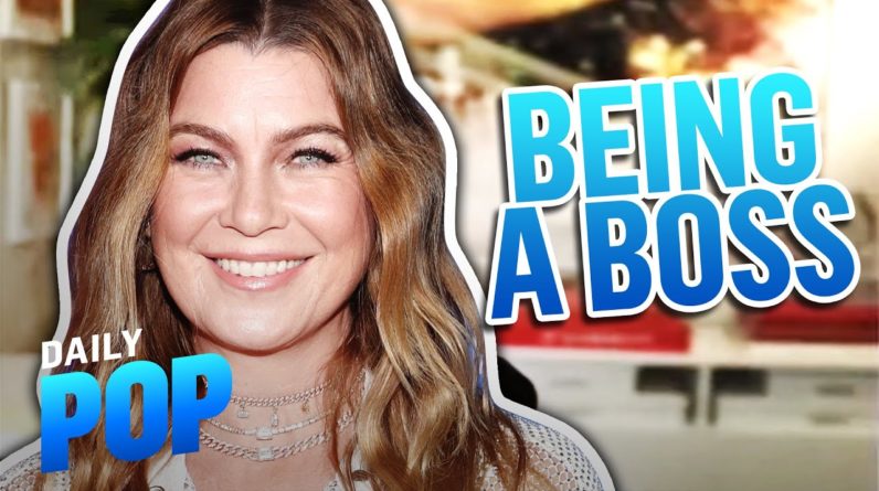 Ellen Pompeo Talks Being a BOSS and "The Media" | Daily Pop | E! News