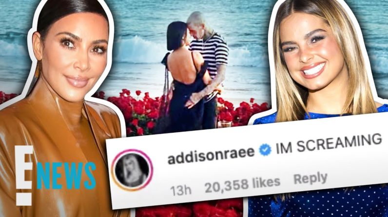 Kim Kardashian, Addison Rae & More Celebrate Kravis' Engagement | E! News
