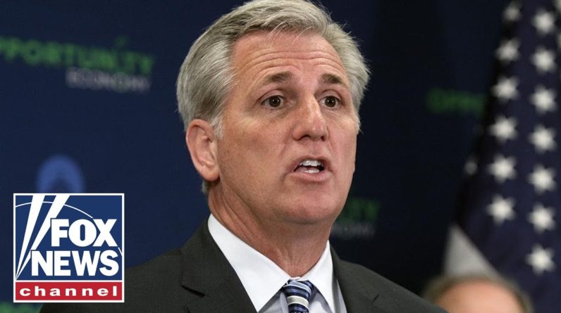 Live: Kevin McCarthy holds a press conference