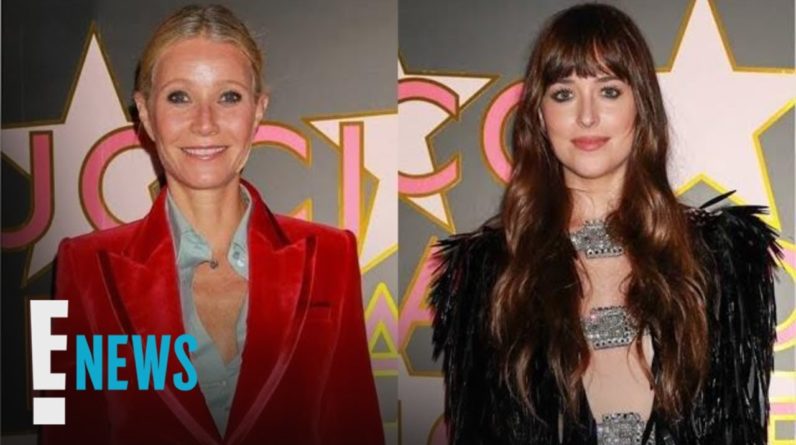 Gwyneth Paltrow Bonds With Dakota Johnson at Gucci Fashion Show | E! News