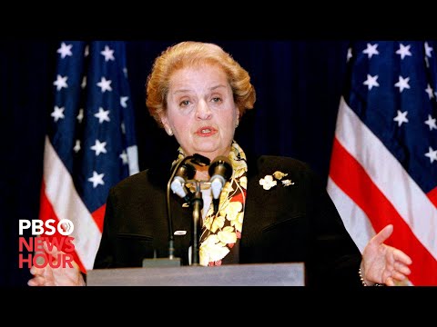 WATCH: Madeleine Albright's legacy in supporting other women across the world