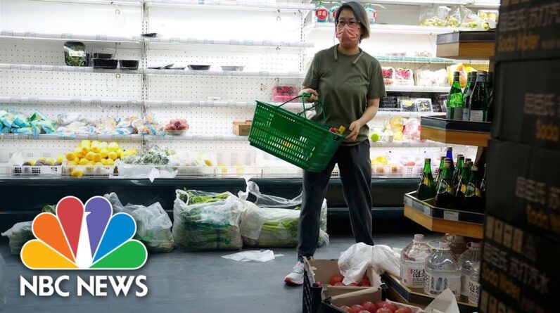 Beijing Residents Stockpile Food, Supplies As Lockdown Fears Grow