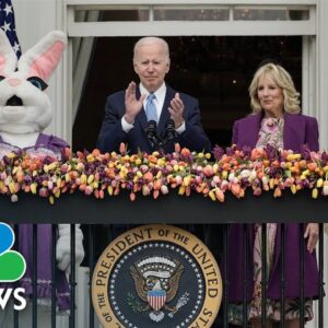 Biden Annual White House Easter Egg Roll