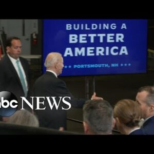 Biden makes stop in New Hampshire to talk infrastructure | ABCNL