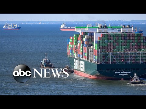 Cargo ship stuck in Chesapeake Bay refloats after month