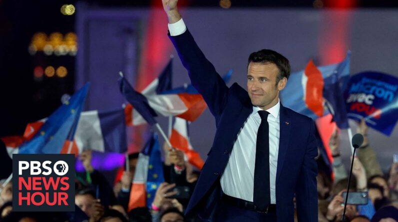 Macron wins re-election as his challenger demonstrates the rise of the French far-right