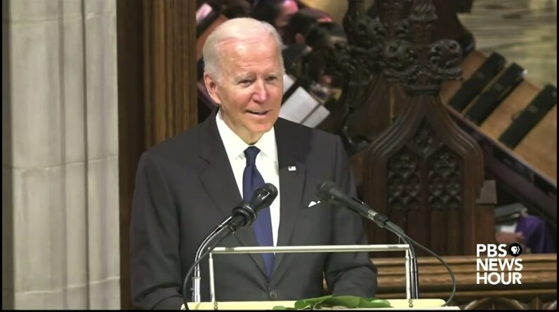 WATCH: Madeleine Albright was ‘a force for good in the world,’ Biden says in eulogy