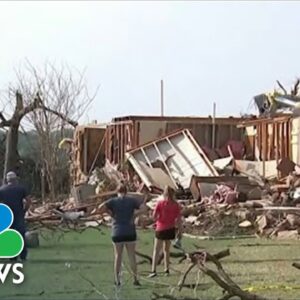 Texas Town Hit By Major Tornado As Severe Weather Sweeps Across The U.S.