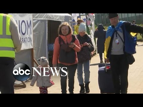 Inside the push to find homes for Ukrainian refugees in the US l ABCNL