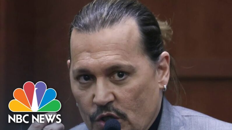 Johnny Depp Testifies At Amber Heard Defamation Trial