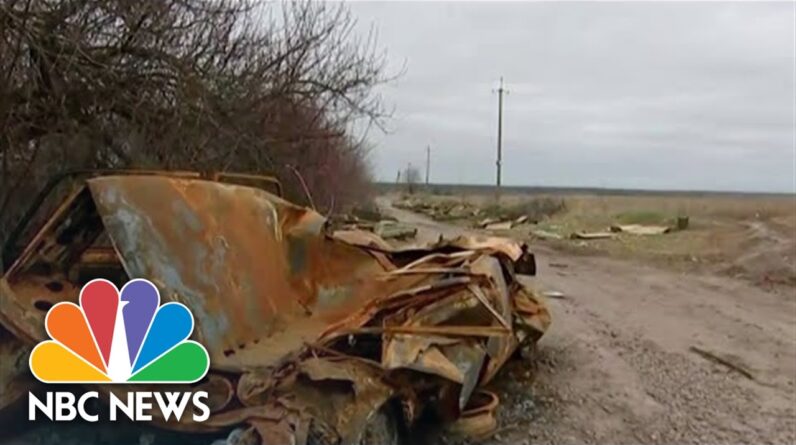 Ukrainians Clear Russian Wreckage Outside Kyiv As Front Line Moves East