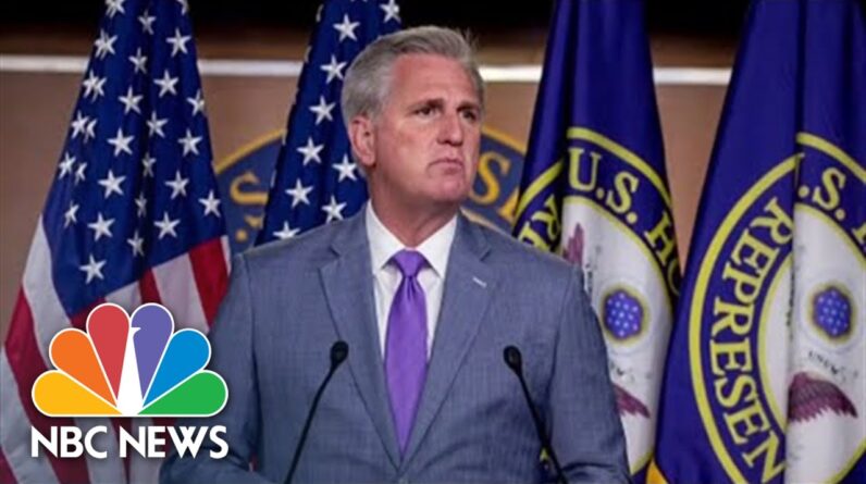 Newly Released McCarthy Audio: Trump Claimed 'Some Responsibility' For Jan. 6