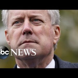 Meadows made aware of potential violence on Jan. 6: Official