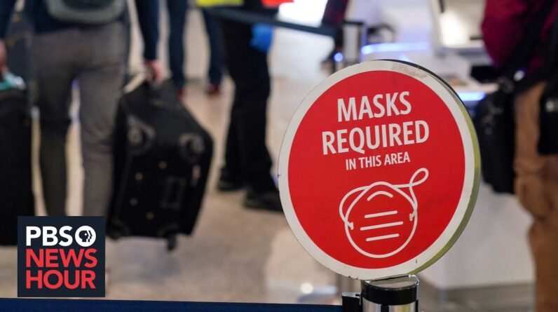 News Wrap: CDC extends COVID mask mandate for air travel, public transit