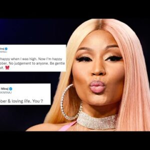 Nicki Minaj Reveals She's Sober