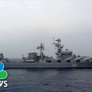 Russian Warship Near Ukraine Suffers ‘Serious Damage’