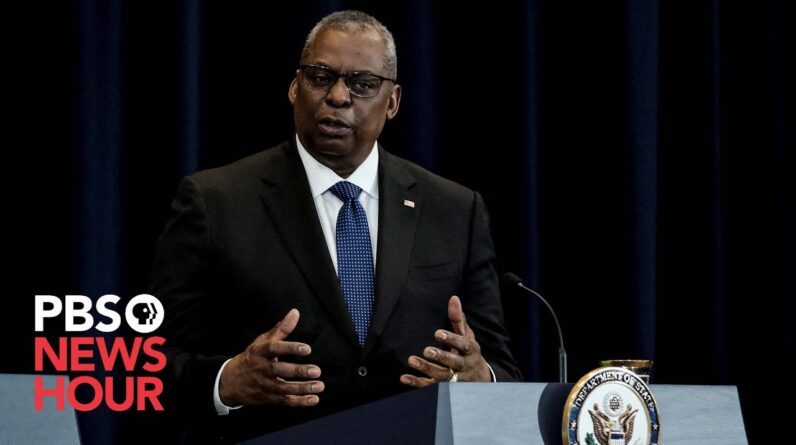 WATCH LIVE: U.S. Defense Secretary Lloyd Austin holds news conference with Canadian counterpart