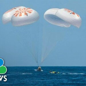 SpaceX's First All-Civilian Crew Splashes Down Off Florida Coast