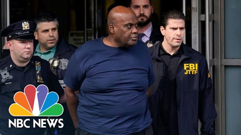 Subway Shooting Suspect Leaves NYC Precinct In Police Custody