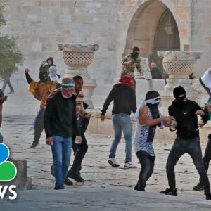 Violence Breaks Out At Al-Aqsa Mosque Compound