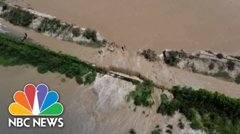 Watch: Drone Video Shows Major Flooding In Northern Venezuela