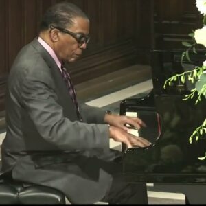 WATCH: Herbie Hancock performs ‘Maiden Voyage’ at Albright funeral