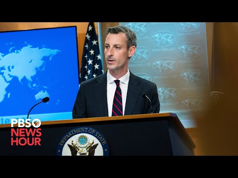 WATCH LIVE: State Department spokesperson Ned Price holds news briefing