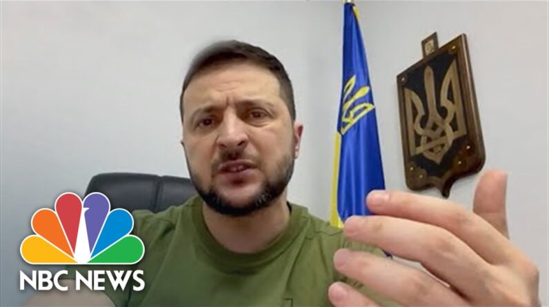 Zelenskyy Accuses Russia Of Killing 'Tens Of Thousands' In Mariupol