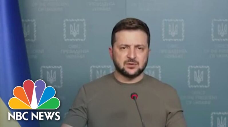 Zelenskyy: Russia’s Offensive In Eastern Ukraine Has Begun
