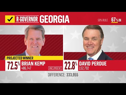 Georgia Gov. Brian Kemp Beats Trump-Backed Challenge By Wide Margin In GOP Primary