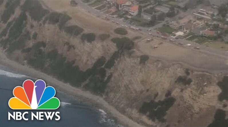 One Person Killed, Three Others Rescued After Fall From Palos Verdes Cliff