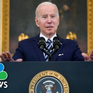 LIVE: Biden Delivers Remarks with Swedish Prime Minister and President of Finland | NBC News