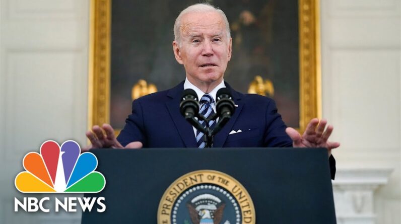 LIVE: Biden Delivers Remarks with Swedish Prime Minister and President of Finland | NBC News