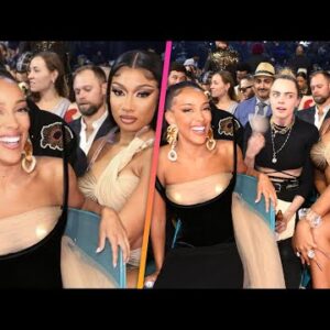 Megan Thee Stallion CROPS Cara Delevingne Out of BBMAs Pic After Wild Night?!