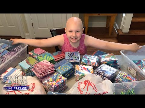 11-Year-Old On A Mission To Help Cheer Kids Up | Nightly News: Kids Edition