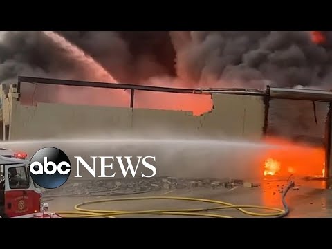 3-alarm fire breaks out at Nebraska chemical plant