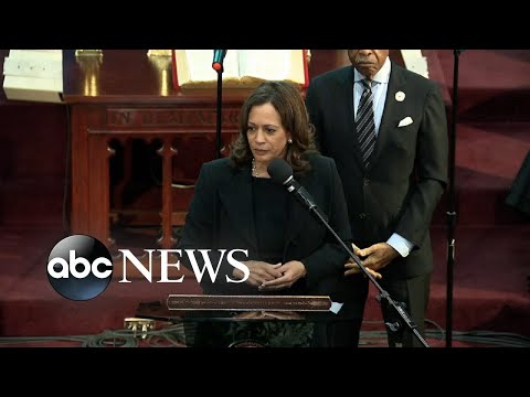 VP Kamala Harris gives address at final funeral of Buffalo shooting victim