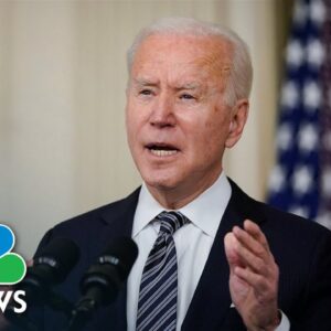 LIVE: Biden Delivers Remarks on the American Rescue Plan and Making Communities Safer | NBC News