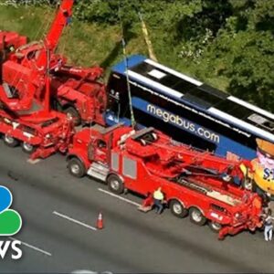 At Least 27 Injured After Megabus Crash in Maryland