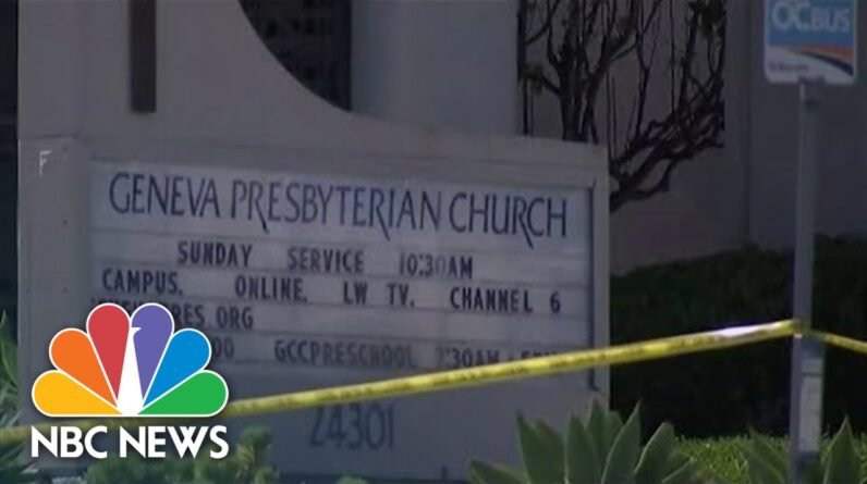 Authorities Charge Southern California Church Shooting Suspect