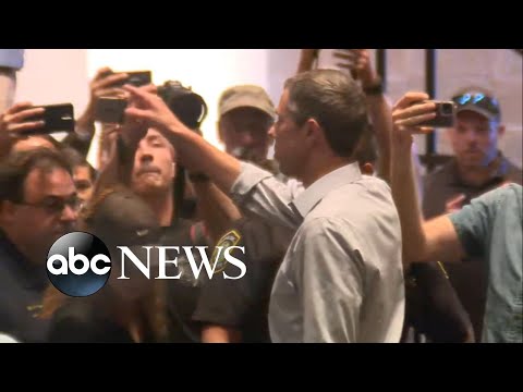 Beto O'Rourke interrupts Texas governor's press conference on shooting