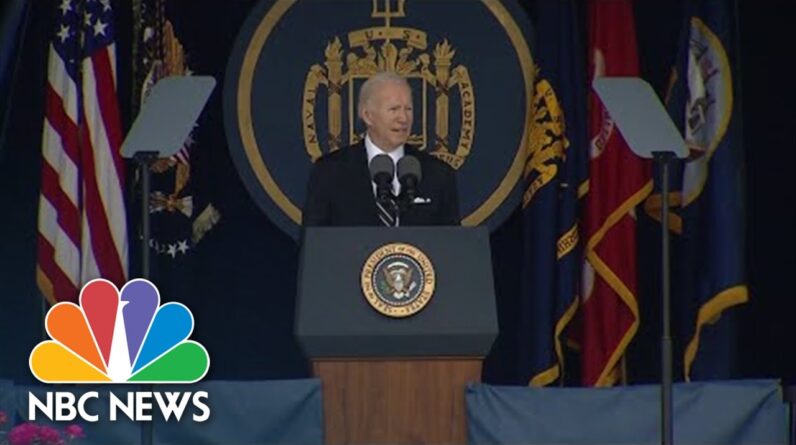 Biden Praises Naval Academy Graduates: 'You Are Ready'