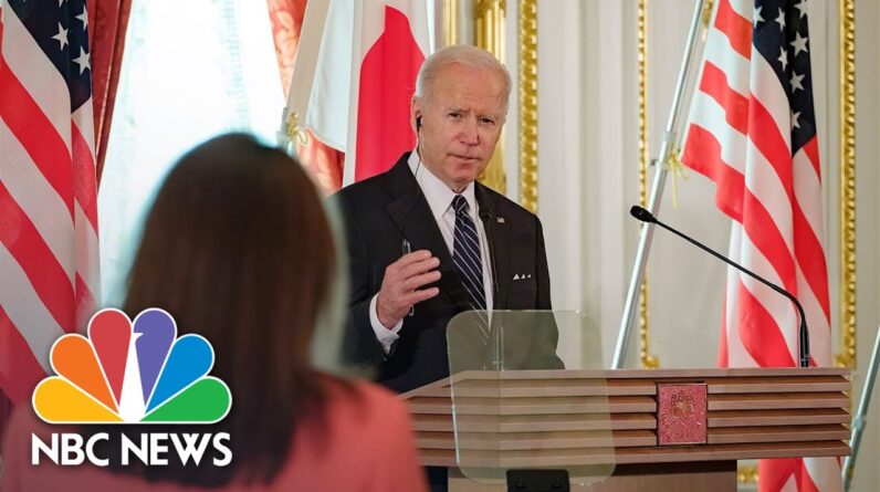 Biden Says U.S. Will Defend Taiwan Militarily If China Invades