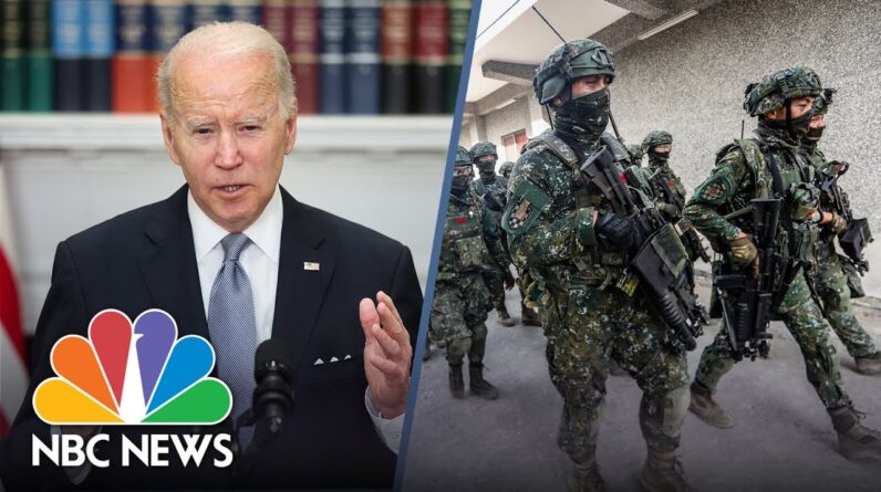 Biden Vows To Defend Taiwan If China Invades