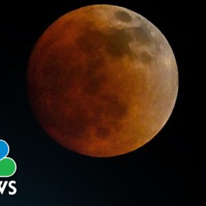 'Blood Moon' Wows Spectators At First Lunar Eclipse Of The Year