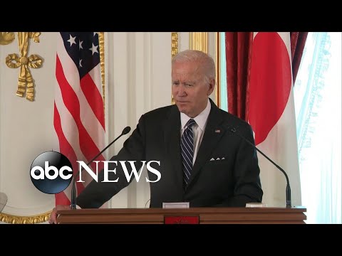 China responds to comments from Biden about Taiwan