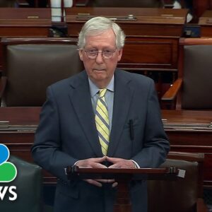 McConnell Condemns Leak Of Supreme Court Draft Opinion On Overturning Roe v. Wade