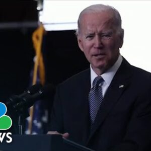 Biden Continues Infrastructure Push As Democratic Candidates Focus Elsewhere