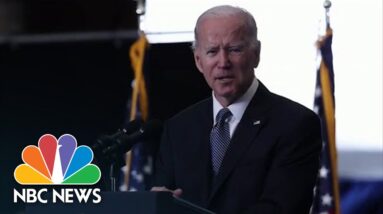 Biden Continues Infrastructure Push As Democratic Candidates Focus Elsewhere