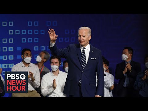 Biden focuses on technology gaps and security during his first trip to Asia as president